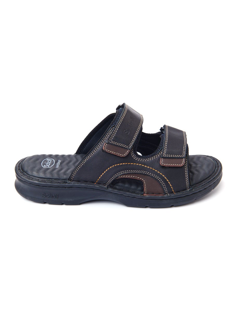 14.98 OFF on SCHOLL Black Slide Sandals Men Iowa