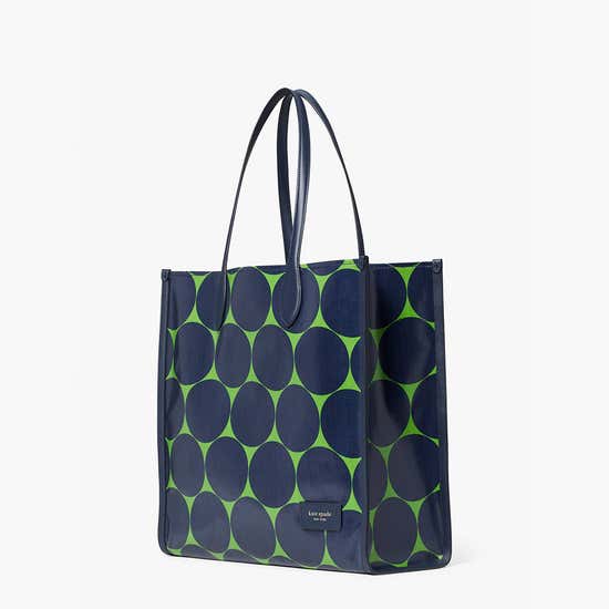 Gotham Joy Dot Canvas Large Tote