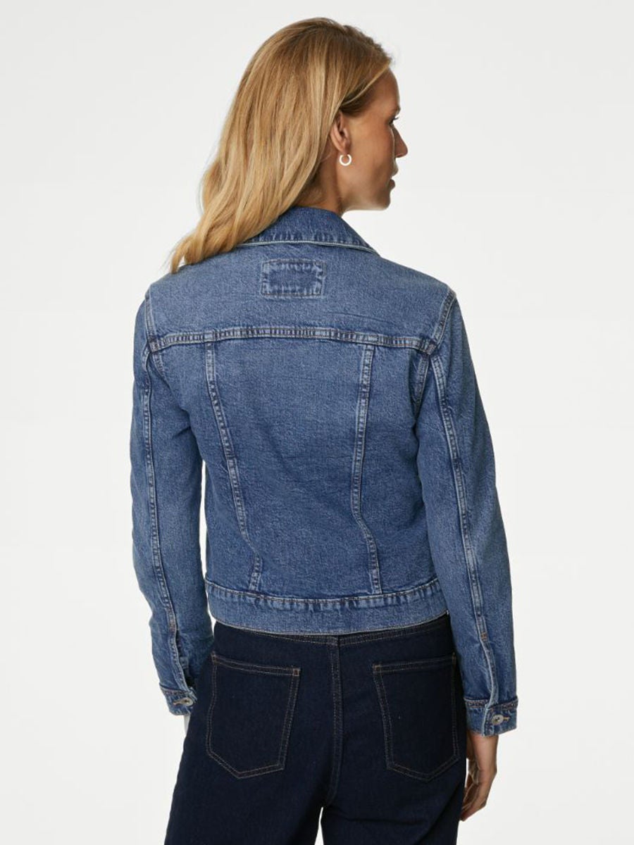 Marks and spencer shop indigo denim jacket