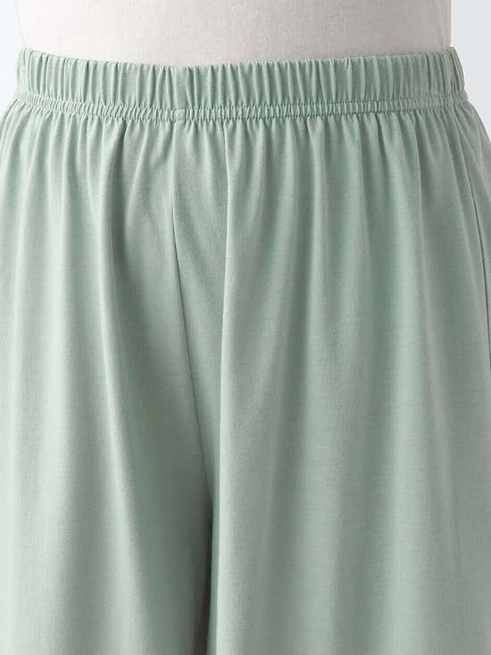 MUJI Rayon Cotton Jersey Short Pants FDH96A2A - Central.co.th