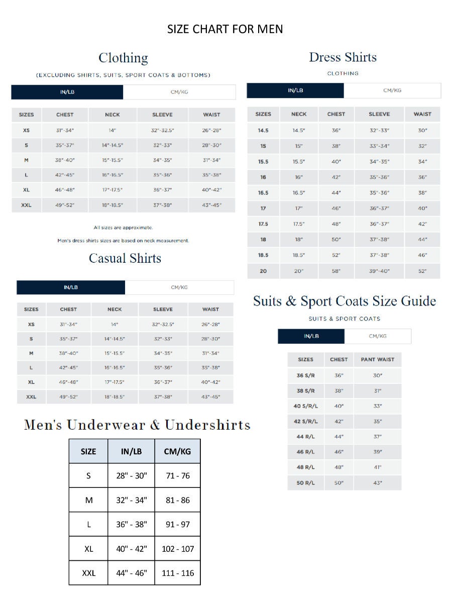 Ralph lauren sale sweater size chart