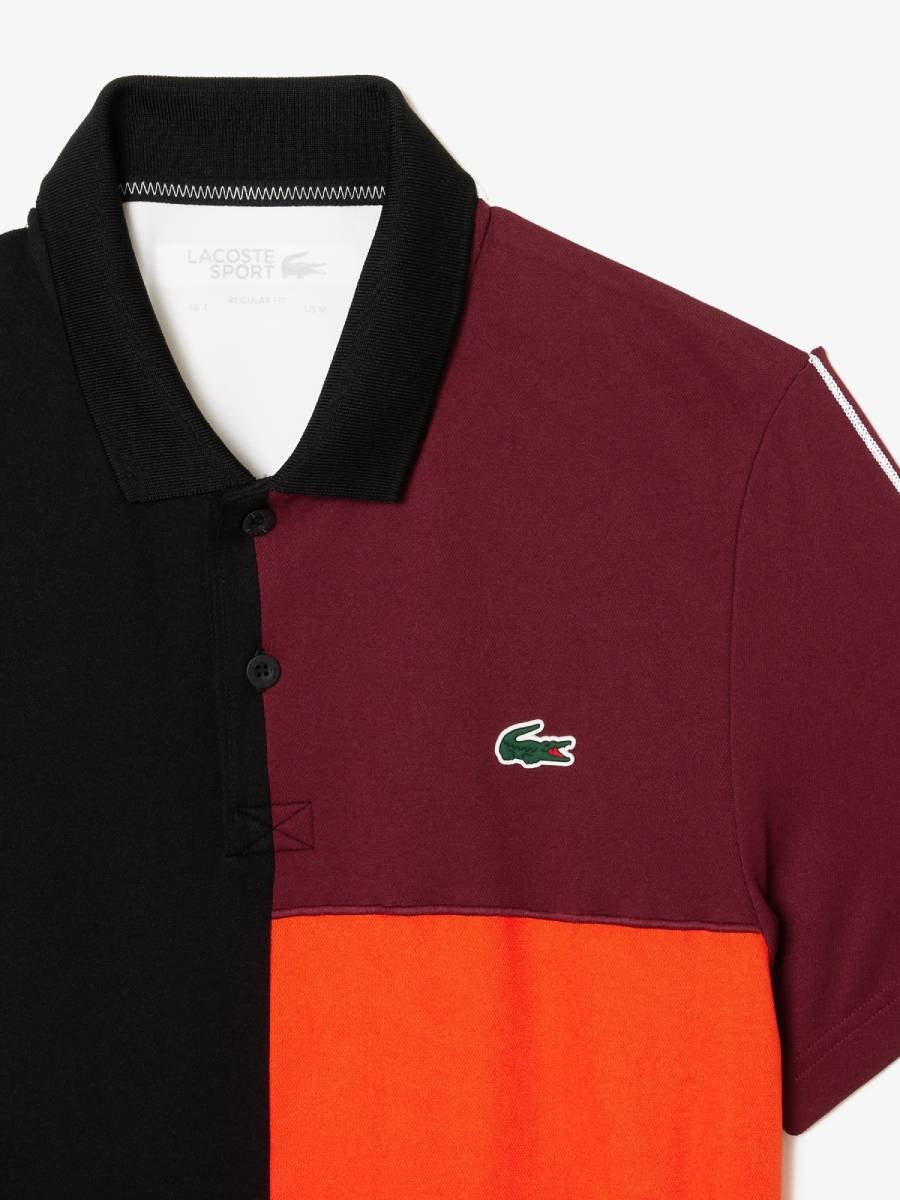 Black and clearance red lacoste shirt