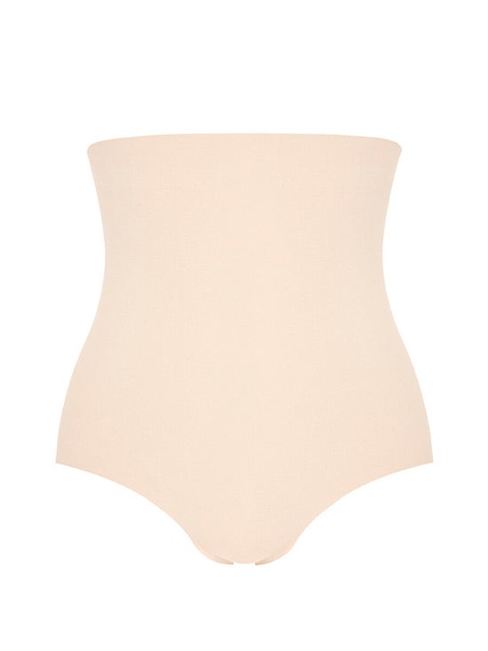 SABINA Seamless Shapewear Mid Waisted Panty - Biege 