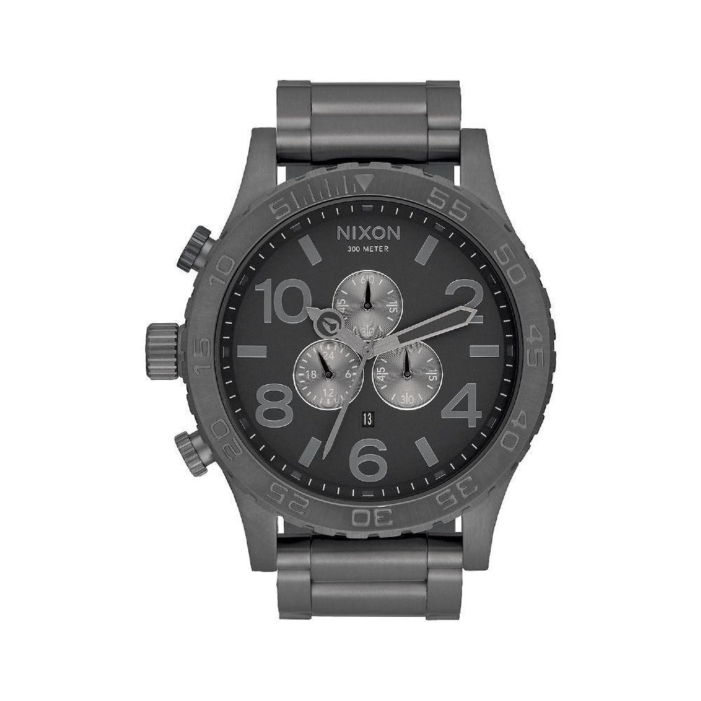 40.0 OFF on NIXON Nixon NX A083632 00 51 30 Chrono Watch Gunmetal