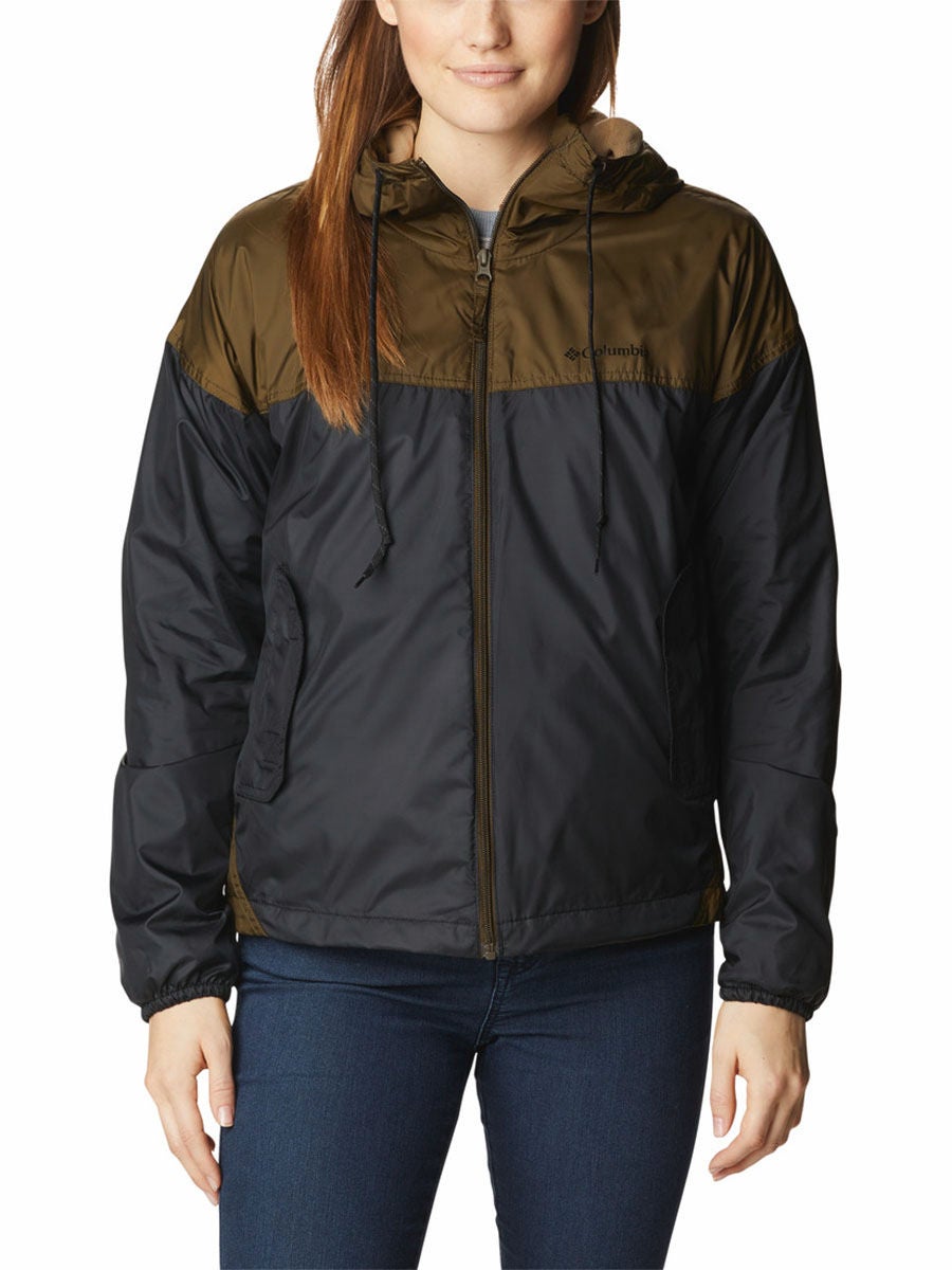 Columbia flash forward on sale fleece lined windbreaker