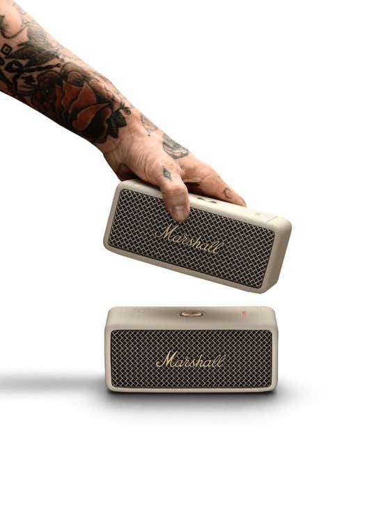 Marshall Emberton II Bluetooth Speaker Cream 1006237 - Best Buy