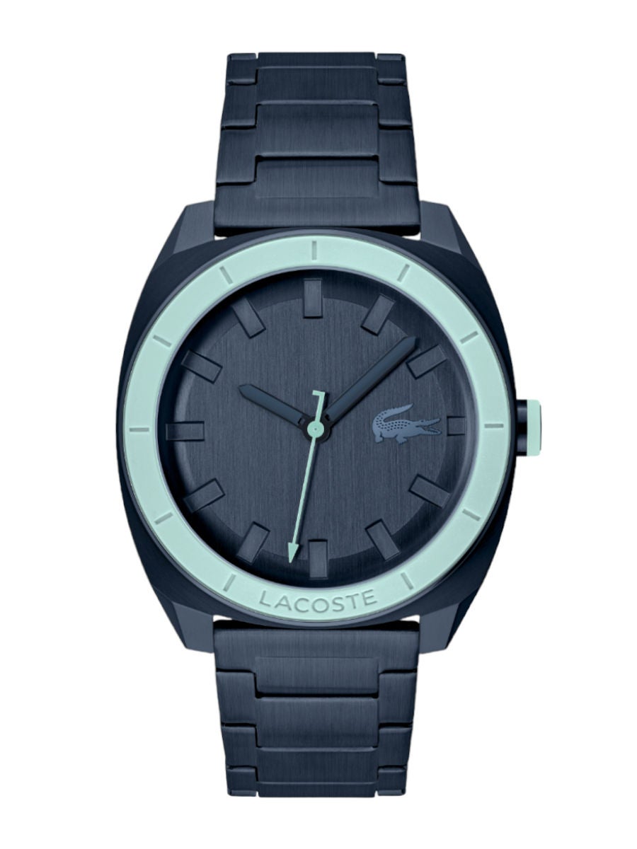 Lacoste stainless steel watch on sale price