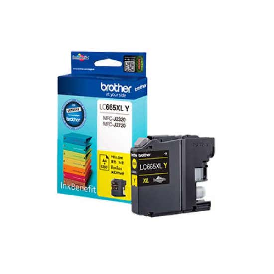 BROTHER LC-665XLY Ink Cartridge for MFC-J2320 / MFC-J2720 - Yellow ...