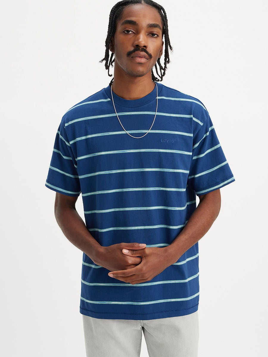 Men's levi's 2025 striped t shirt