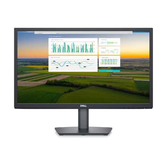 Dell จอคอมพิวเตอร์ รุ่น E2222H ขนาดหน้าจอ 21.45 นิ้ว, ความละเอียด  1920X1080, Dp+Vga | ของแท้ 100% | Central Online