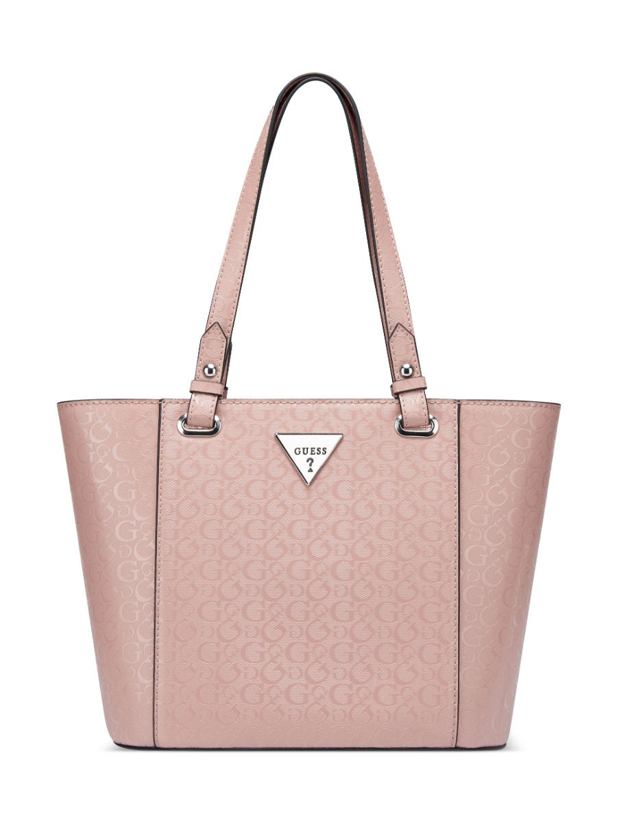 Guess kamryn tote on sale pink