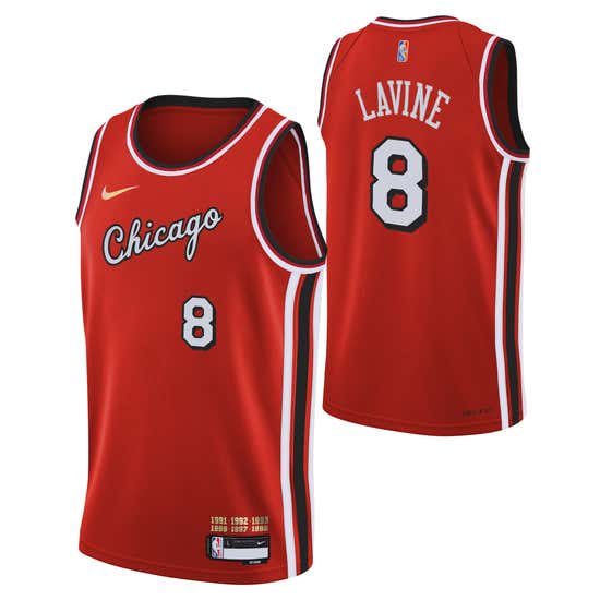 Nike Basketball NBA Chicago Bulls Zach LaVine Swingman unisex