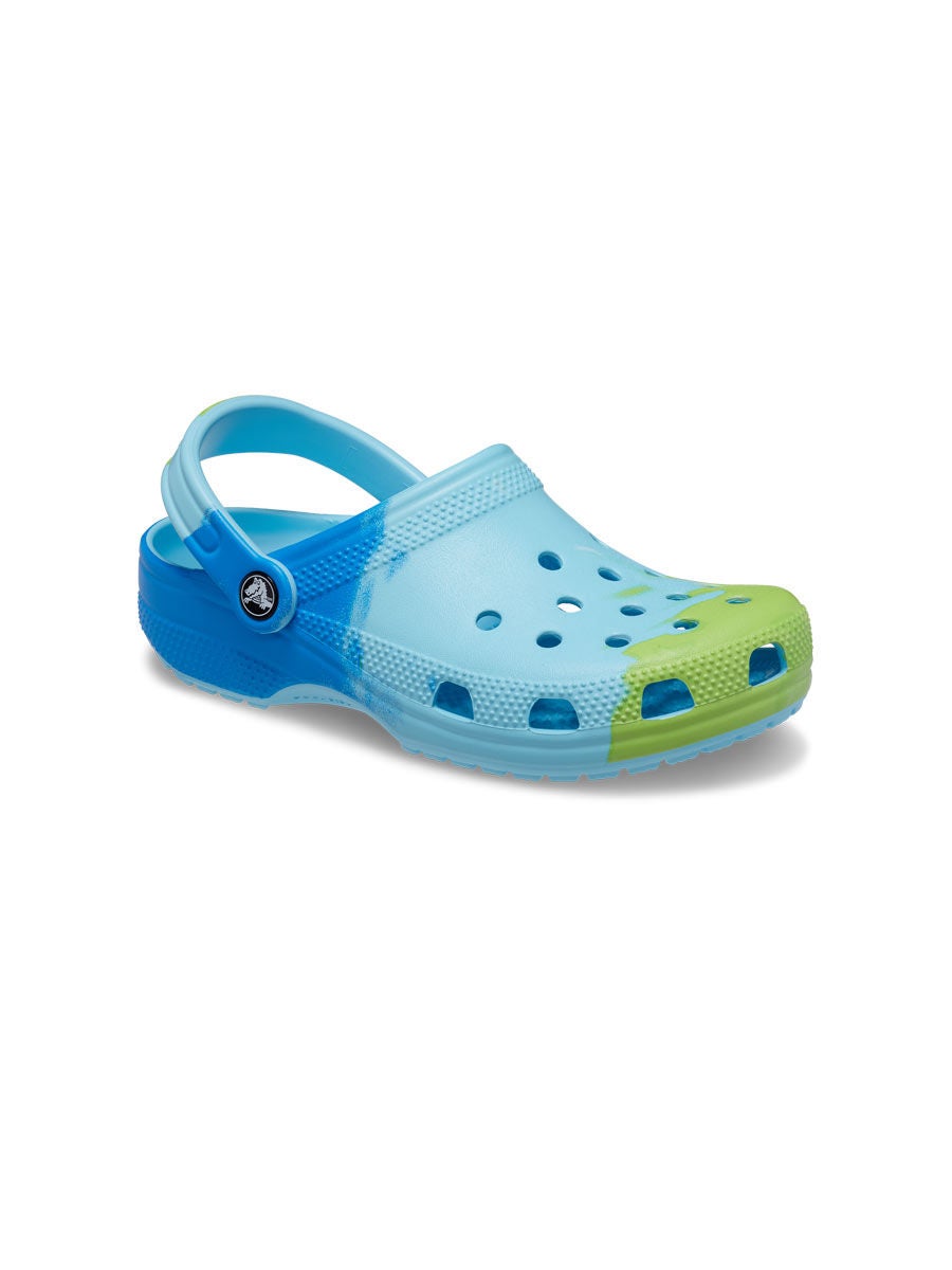 Electric clearance blue crocs