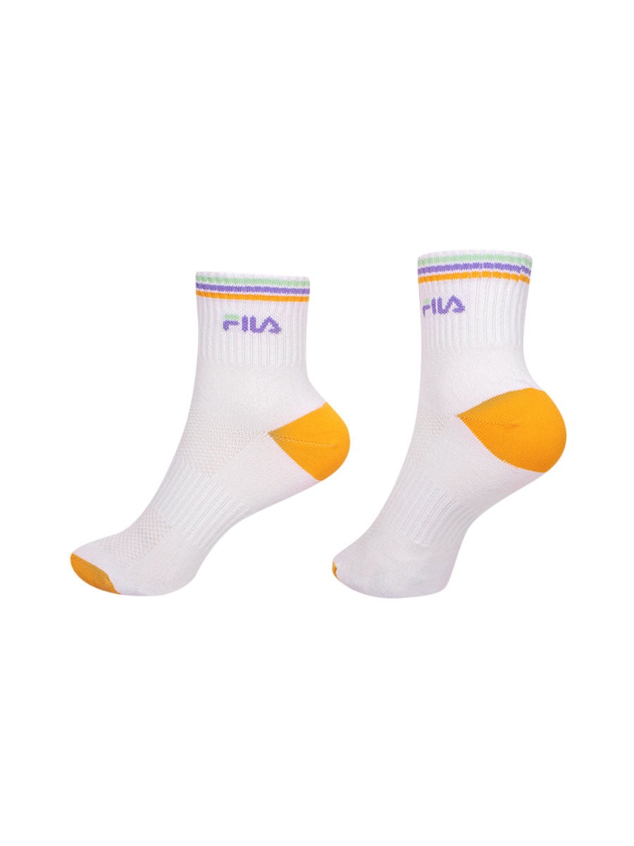 Yellow on sale fila socks