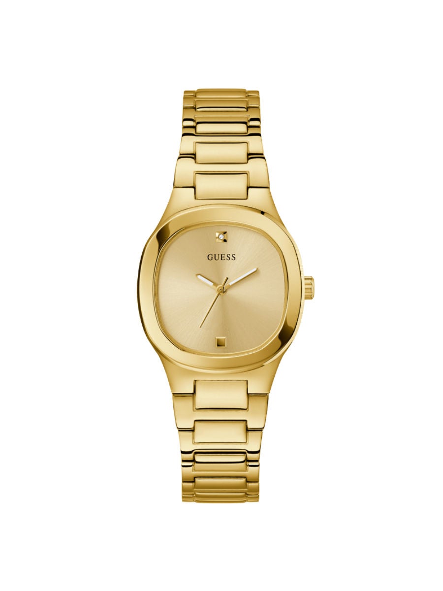 Guess gold watch hot sale womens price