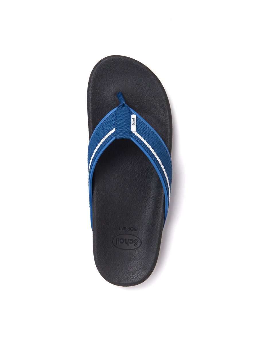 e Tax 10.0 OFF on SCHOLL Navy flip flops Unisex River