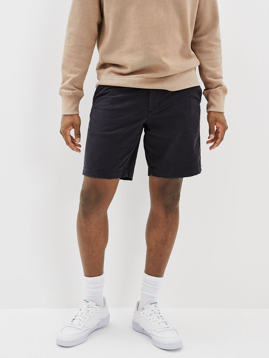 Khaki shorts sale mens american eagle