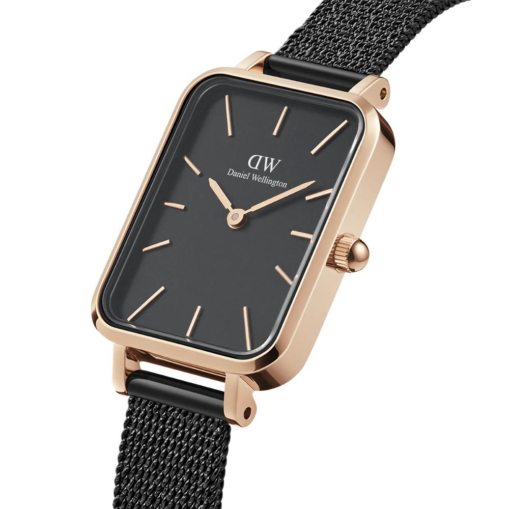 15.0 OFF on DANIEL WELLINGTON QUADRO MESH Black