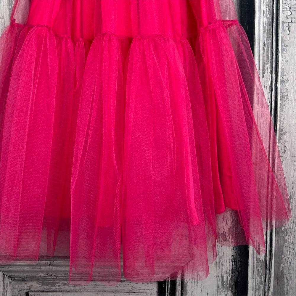 Neon pink cheap tutu skirt