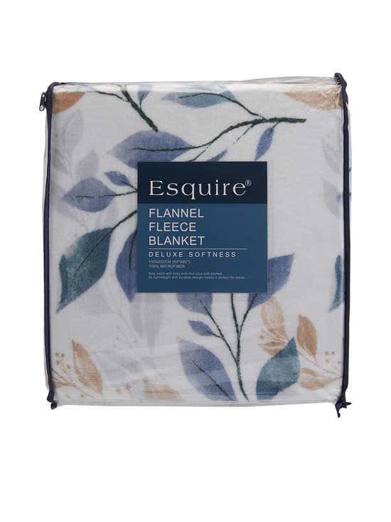 57.19% OFF on ESQUIRE PRINTED Flannel Fleece Blanket Size 60X80 Inch ...