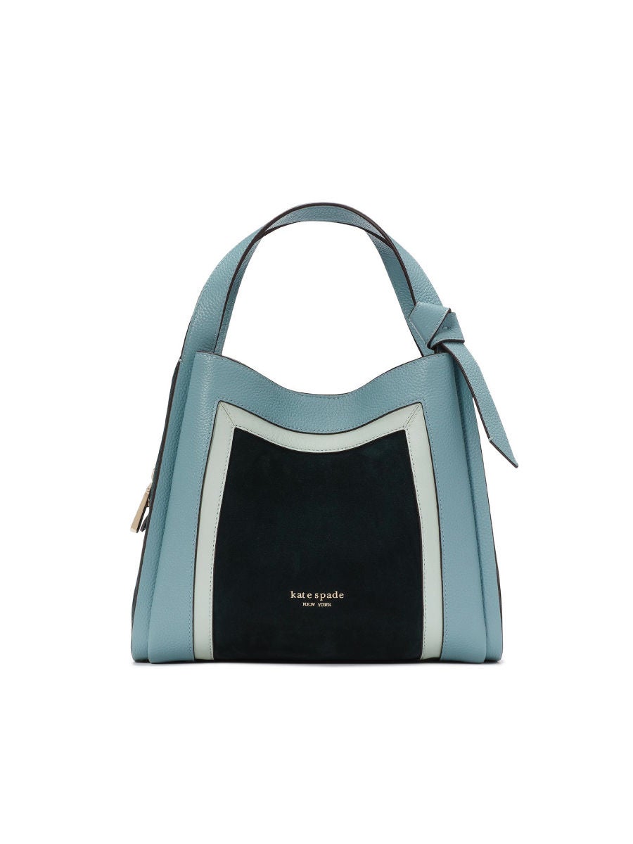 Kate spade sale blue suede handbag