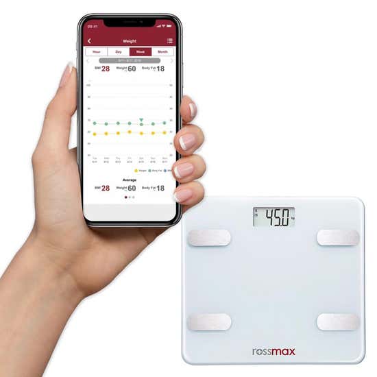 WF262 - Body Fat Monitor with scale - Rossmax