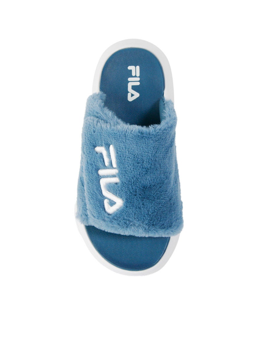 Fluffy clearance fila slides