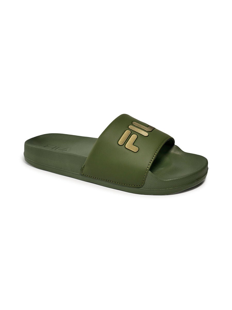 Fila sandals hotsell mens green