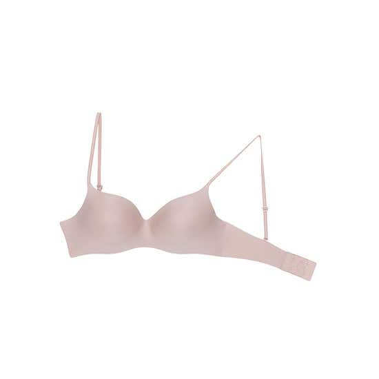 Wacoal Wireless Bra Seamless Beautiful Shape Model WB3A14 Beige