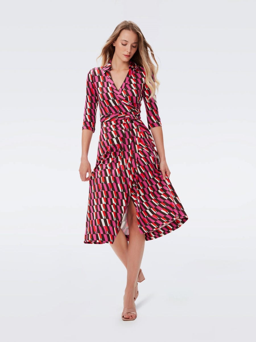 Dvf midi cheap dress