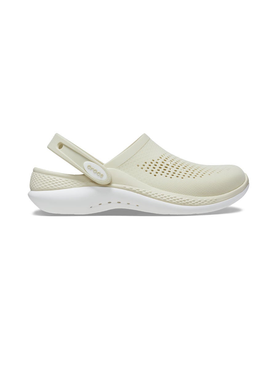 Cream crocs cheap