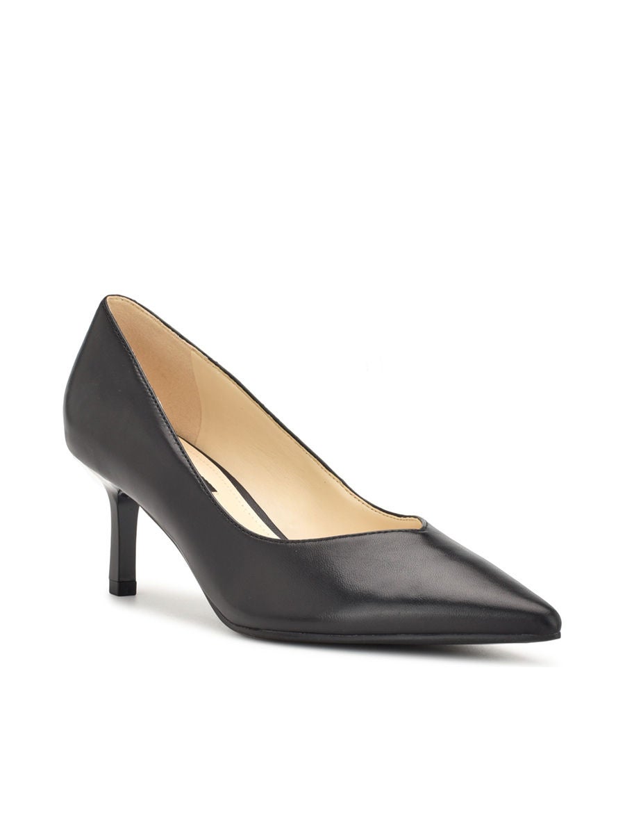 Nine west shop black leather pumps