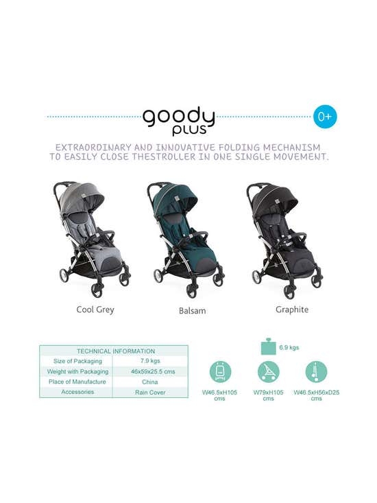 20.0% OFF on CHICCO Goody Plus Stroller Relux CH420798775600 Black