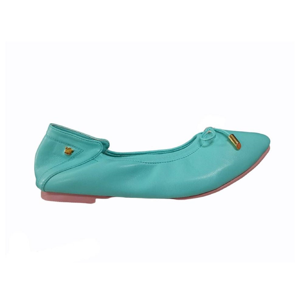 Turquoise 2024 ballet shoes