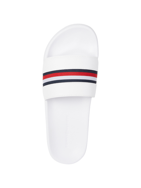 White discount tommy slides