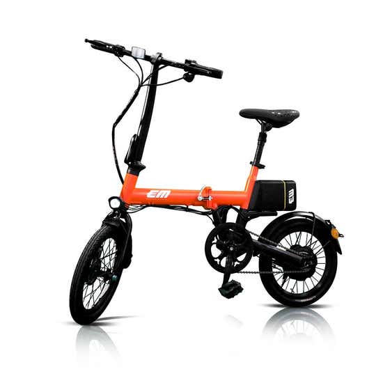 EM ORANGE-Electric Folding bicycle 16IN EM2 - Central.co.th