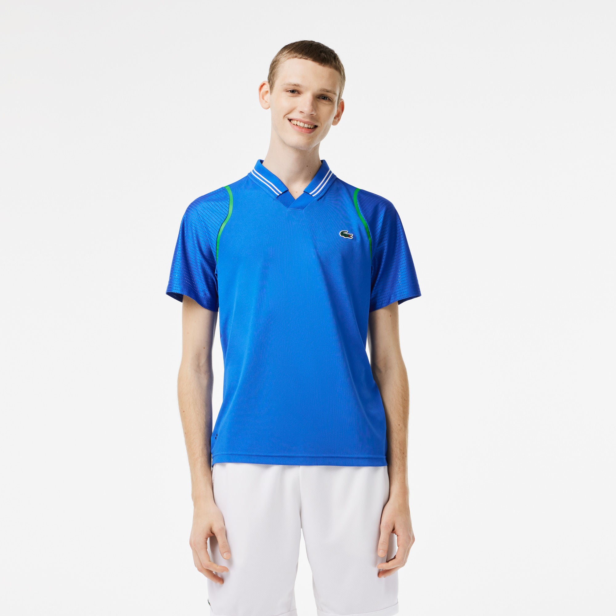 Tennis best sale lacoste bleu