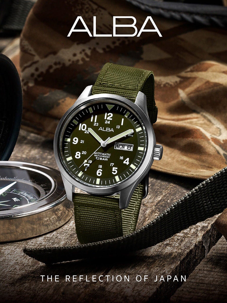 Alba hotsell military watch