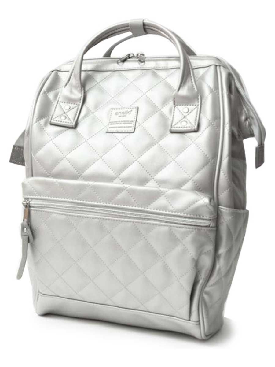 Anello quilted leather discount backpack