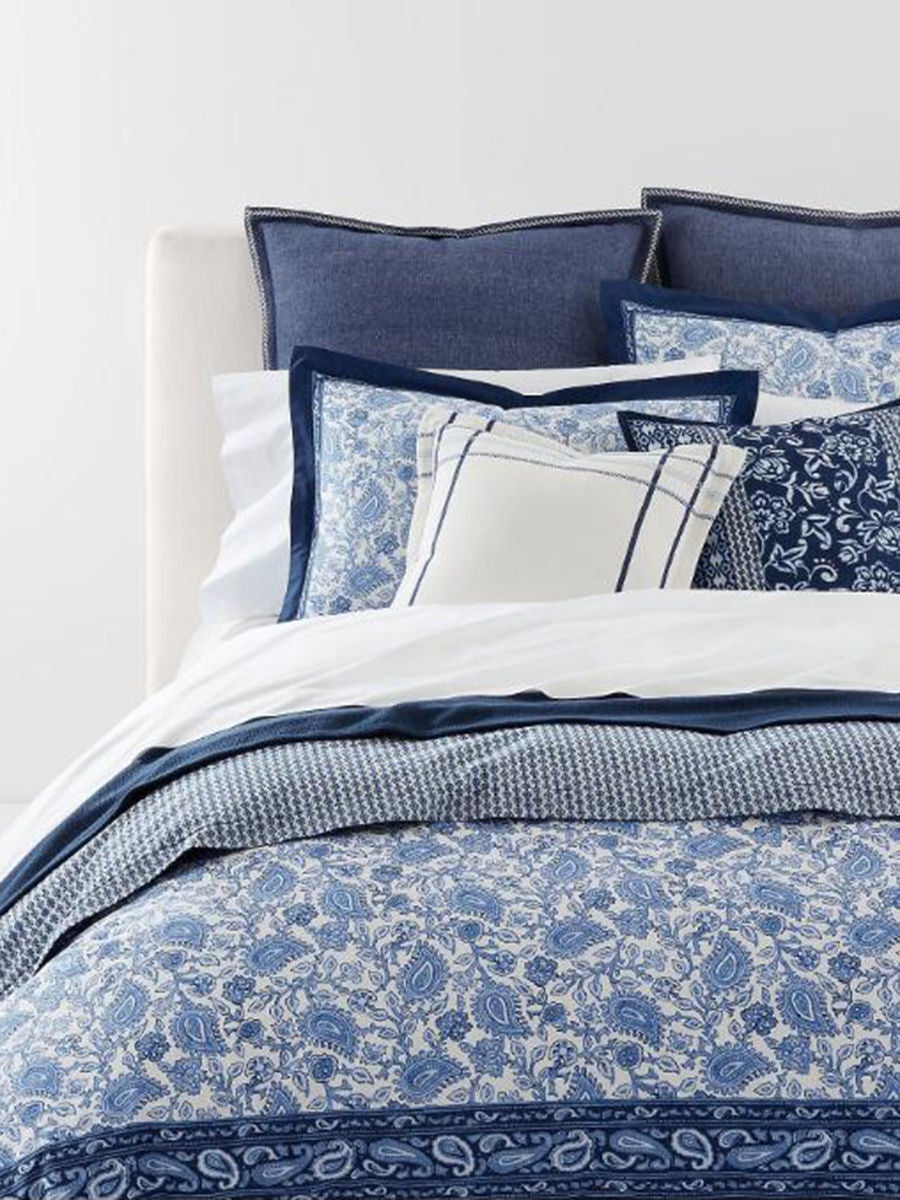 Ralph lauren discount navy bedding