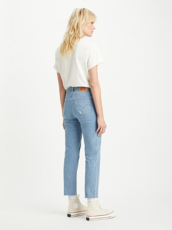 e-Tax | LEVI'S Women's 724 High-Rise Straight Cropped Jeans Firefly ...