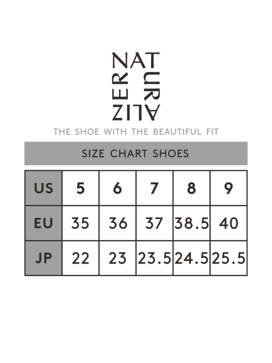 Naturalizer width chart sale