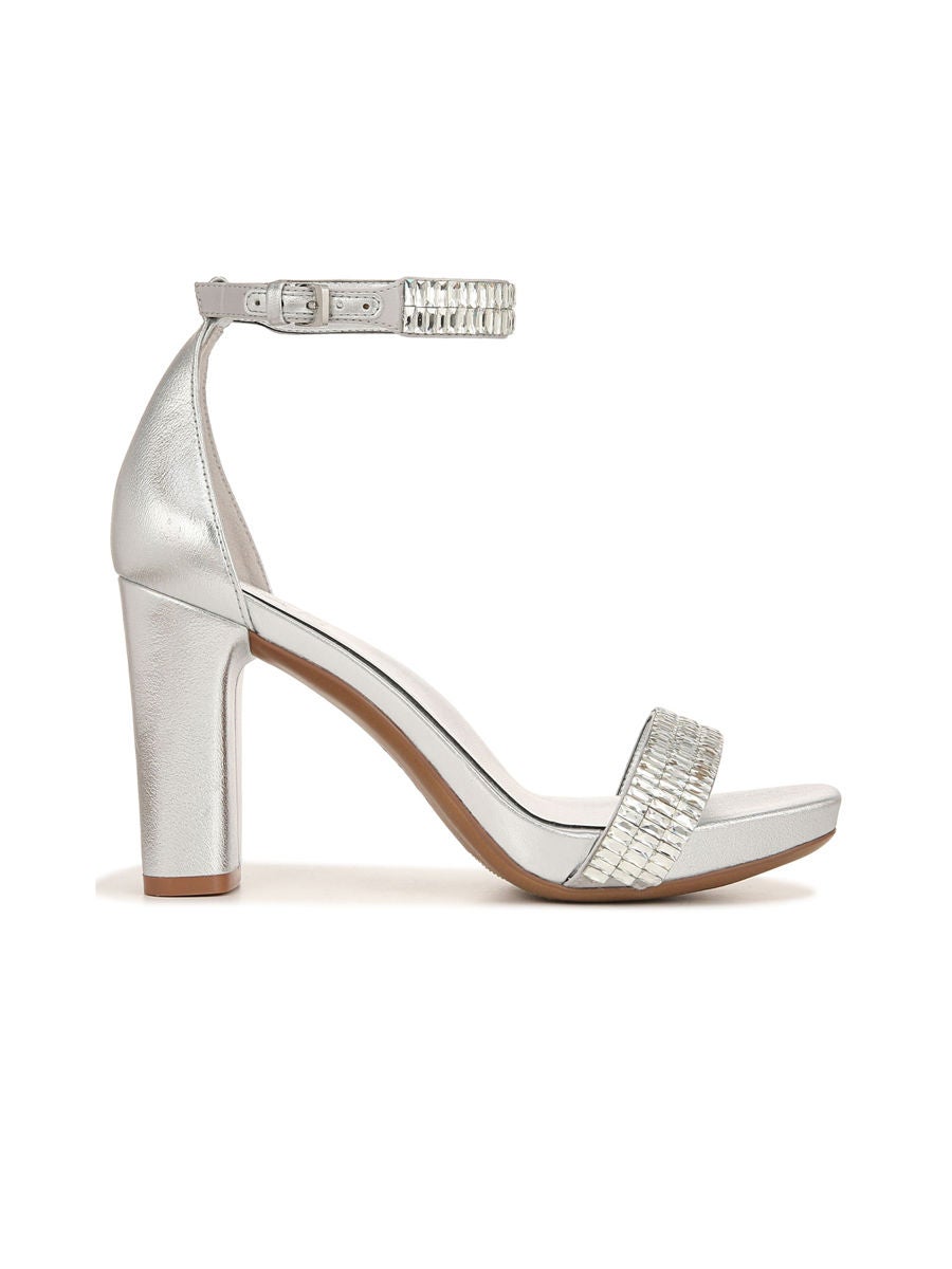 Naturalizer discount silver sandals