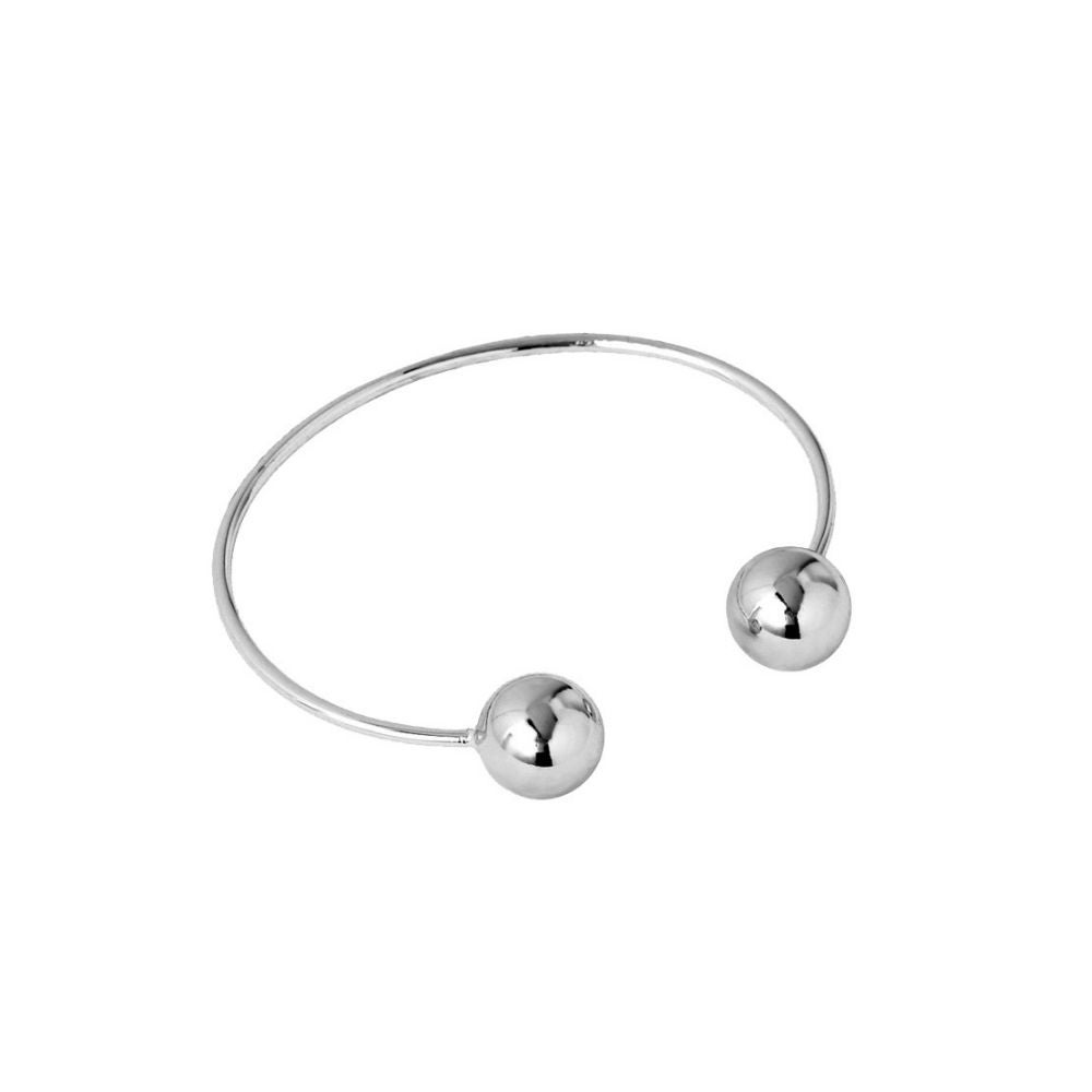 Bracelet with two sale balls at the end