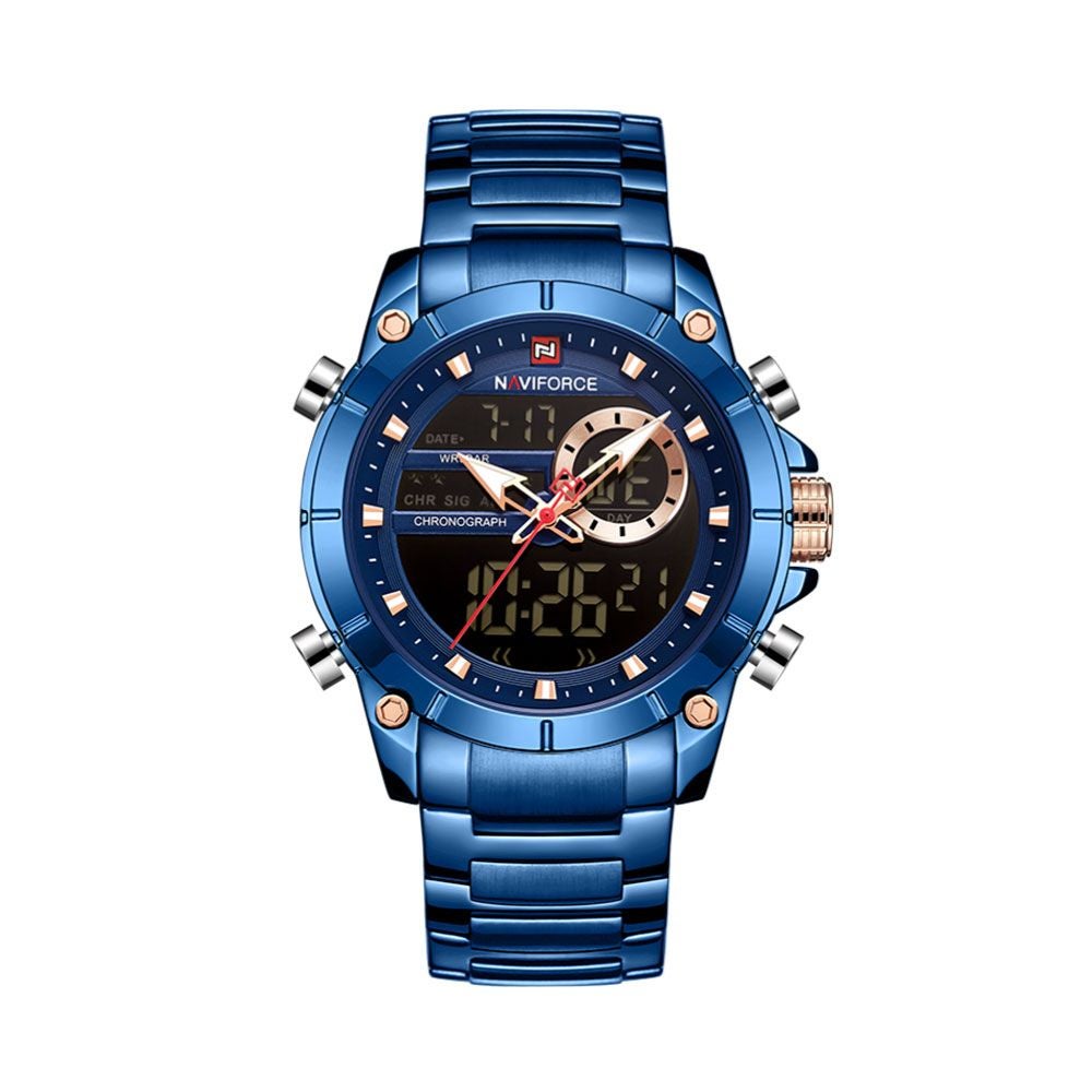 NAVIFORCE Blue Naviforce Watch NF9163 D Central .th