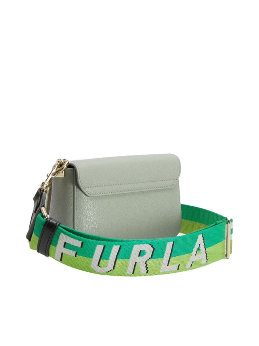 FURLA MINI C.BODY WEBBING STRAP METROPOLIS FELCE+VOLT WASABI