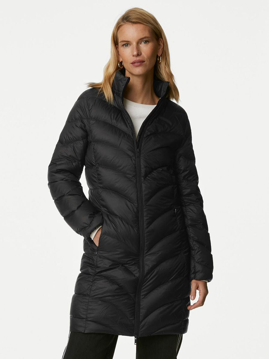 Down & feather deals parka with stormwear