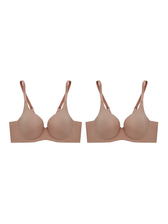 e-Tax  55.05% OFF on SABINA [Pack 2 Price] Wire Bra Perfect Bra