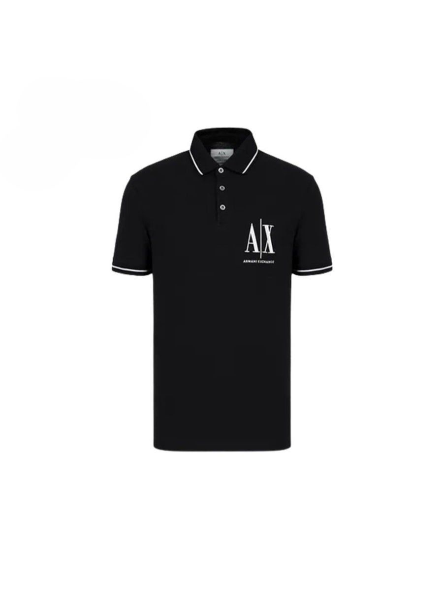 10.0% OFF on ARMANI EXCHANGE Men's Polo - Black