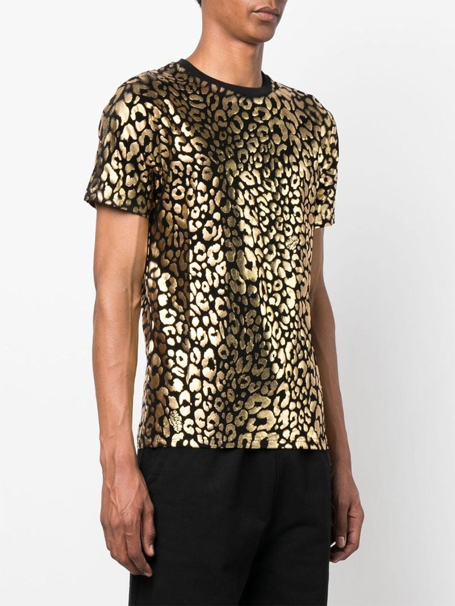 leopard t shirt men